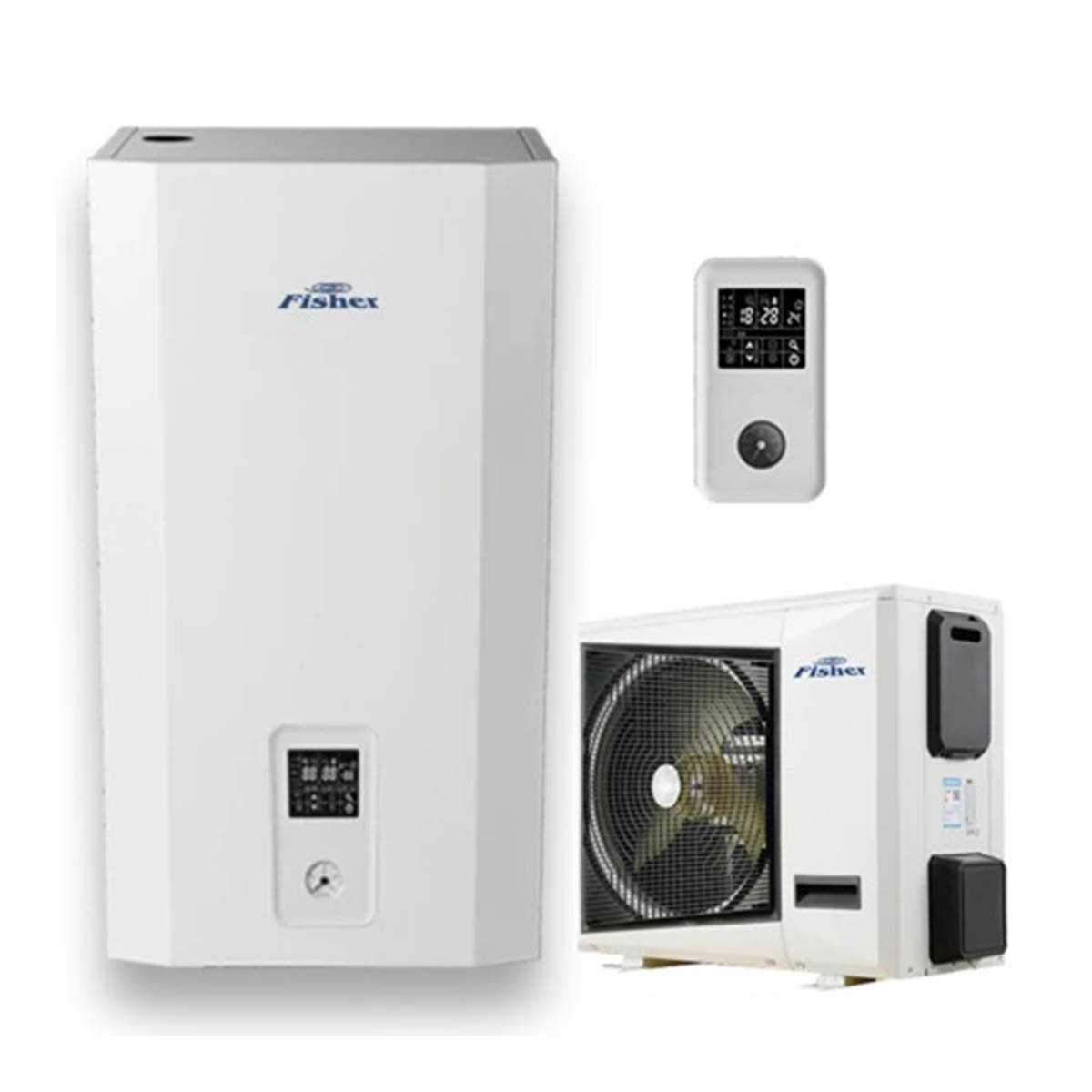 Fisher e-HeatR FHF-WHS-081CE3 1 fázisú levegő-víz hőszivattyú 8 kW