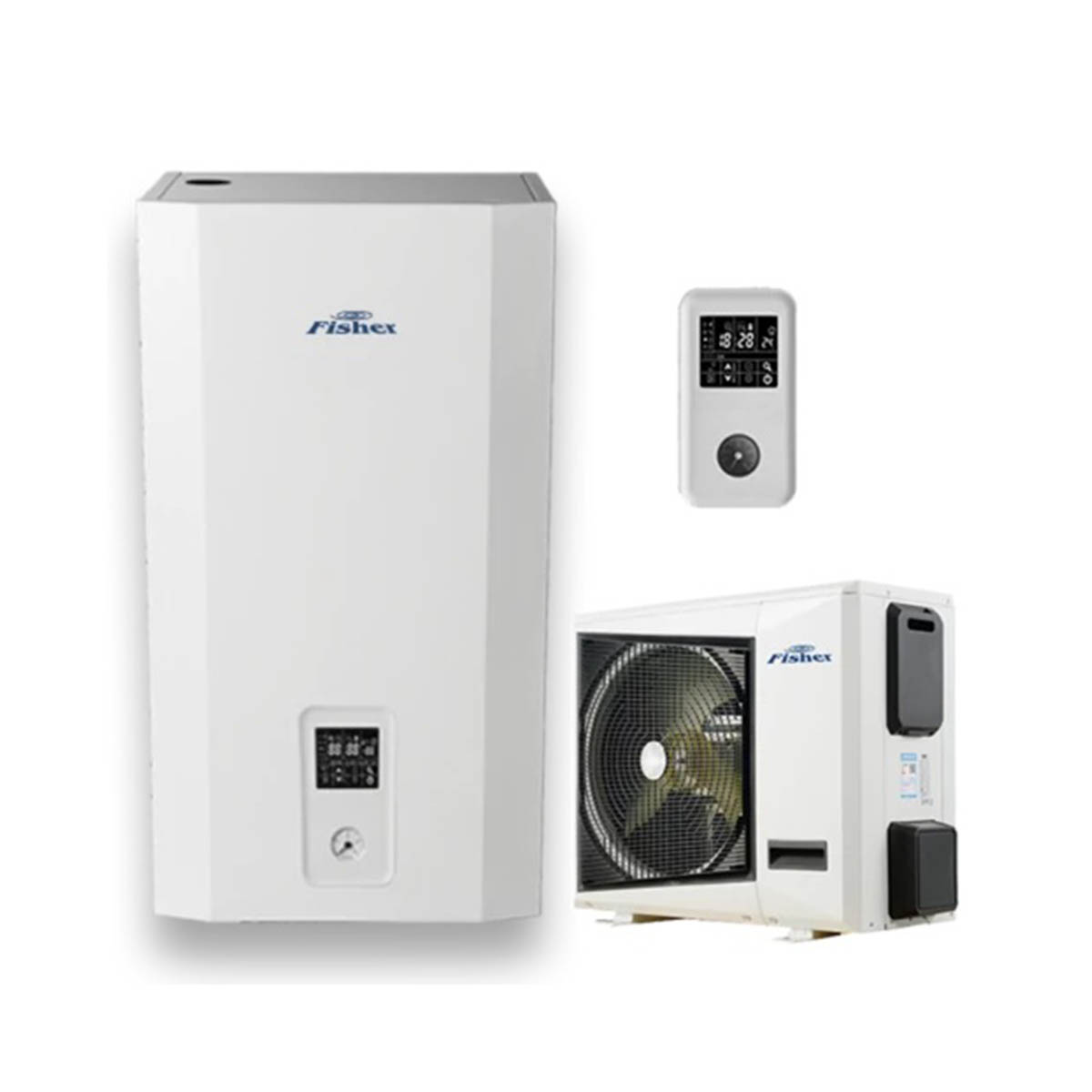 Fisher e-HeatR FHF-WHS-101CE3 1 fázisú levegő-víz hőszivattyú 10 kW