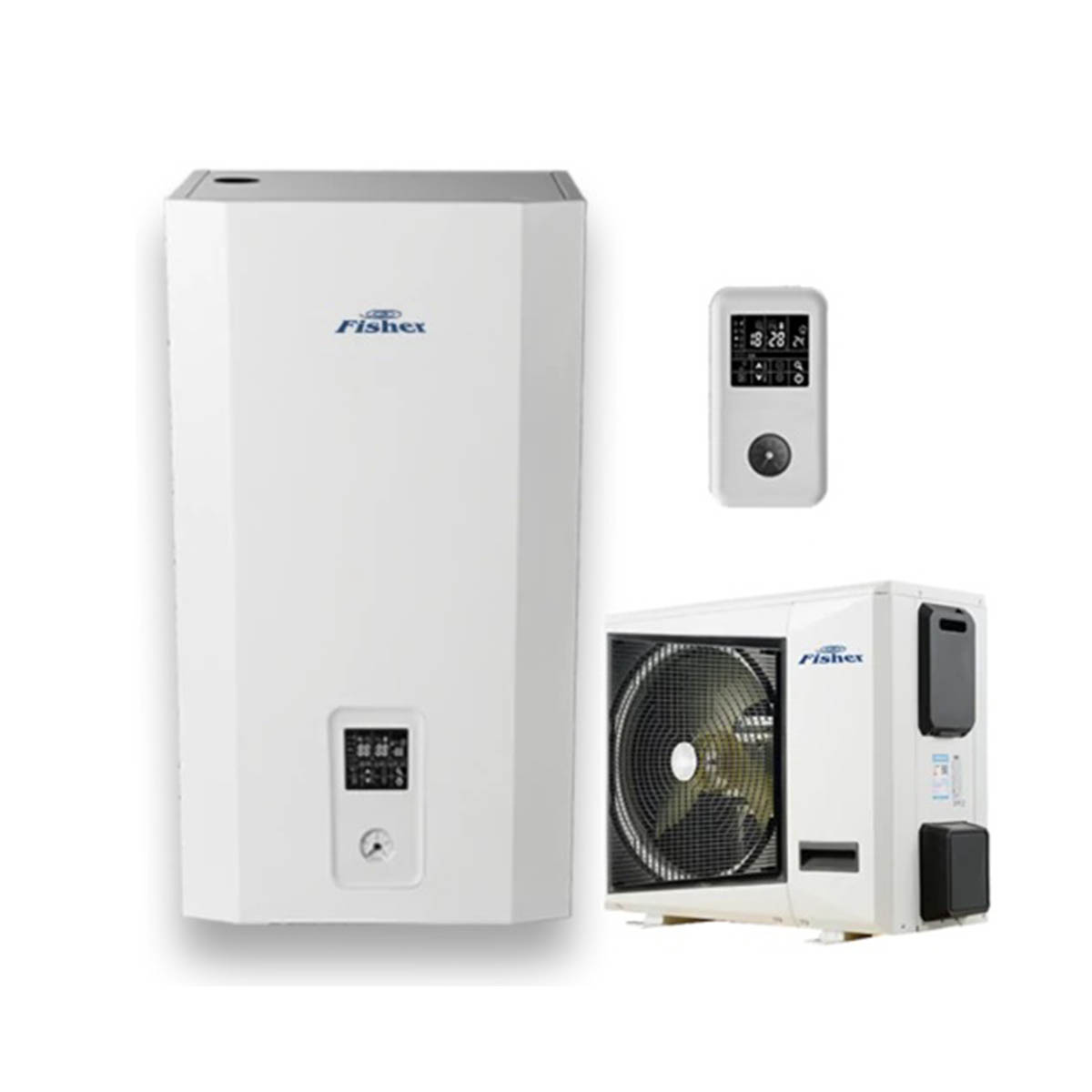 Fisher e-HeatR FHF-WHS-121CE3 1 fázisú levegő-víz hőszivattyú 12 kW