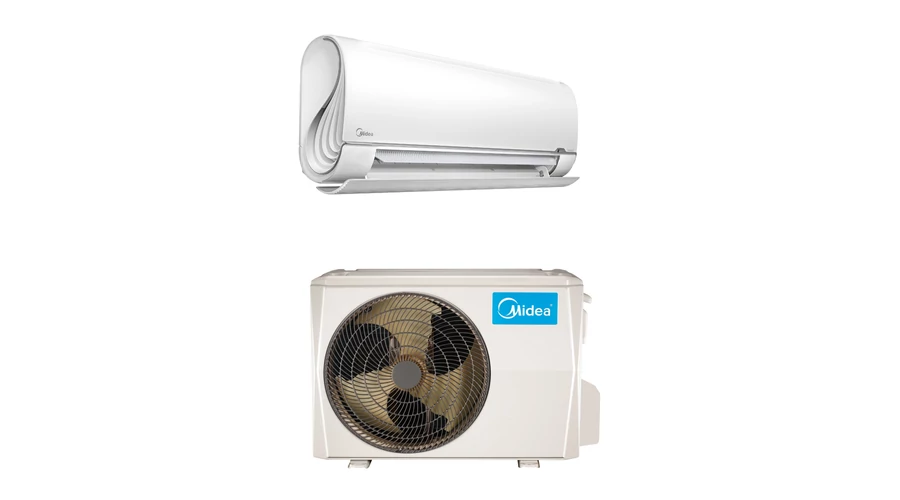 Midea Breezeless+ MSF4-12-SP oldalfali split klíma Szett 3,5 kW